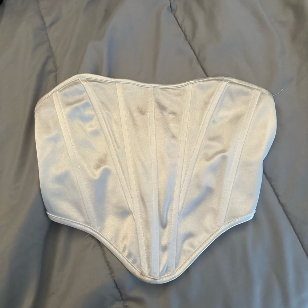 White Corset, size small
